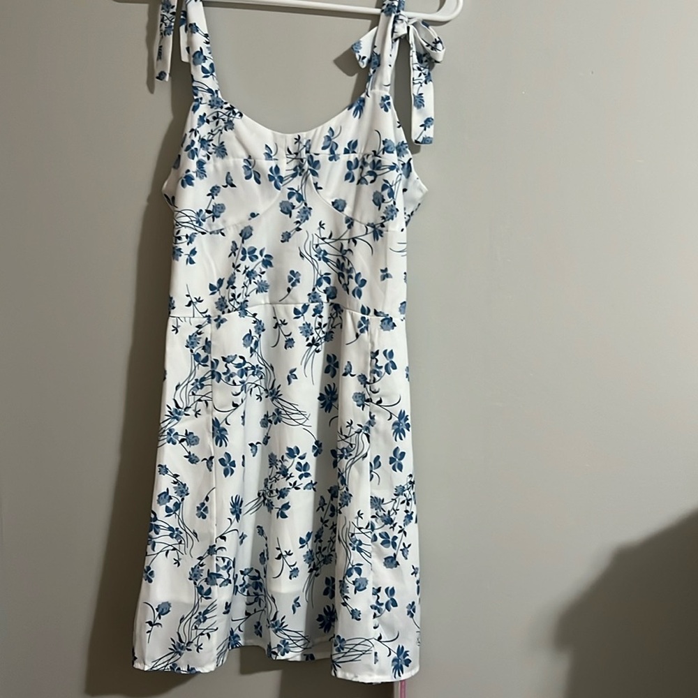 Loose fitting floral dress